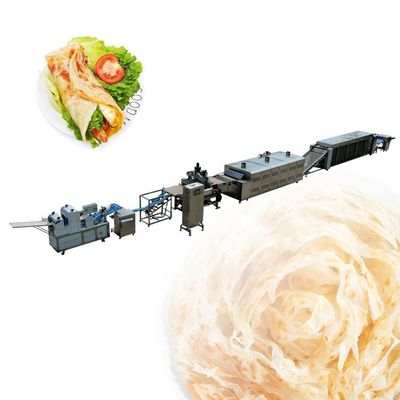 Dust Resistant  21kw Adjustable Arabic Bread Line Round Shape