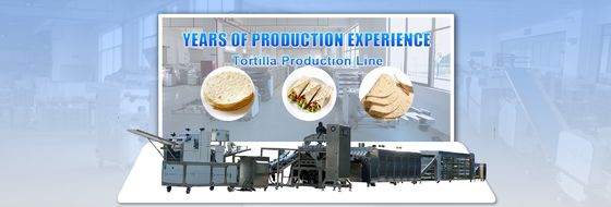Dust Resistant  21kw Adjustable Arabic Bread Line Round Shape