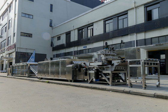 Dust Resistant  21kw Adjustable Arabic Bread Line Round Shape