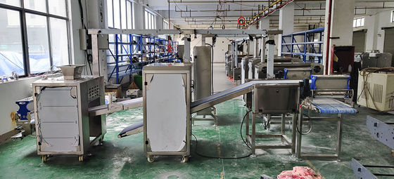 220V / 380V Temperature Controlled Tortilla Production Line Roller Speed 3 - 20m/Min