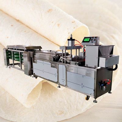 Adjustable Hydraulic Pressing Tortilla Maker Machine 8000 Pcs/H