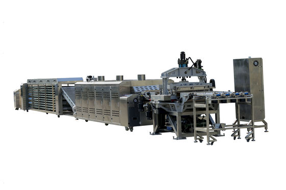 8000pcs/h Lavash Production Line , 23kw Lavash Baking Equipment