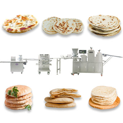 Stainless Steel Automatic Roti Making Machine 1300pcs/H
