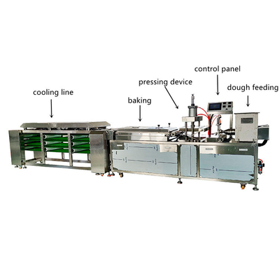 Gas Electric Heating Flour Tortilla Making Machine SS 304 Material