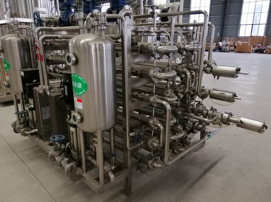 2t/H tipo tubolare macchina dello sterilizzatore UHT per frutta Juice Line
