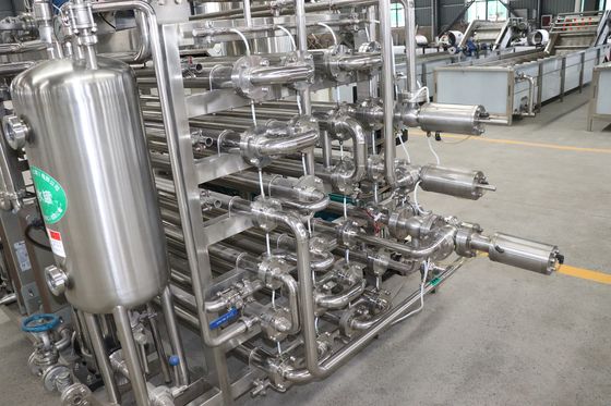 0.1 - Acciaio inossidabile tubolare della macchina di sterilizzazione UHT di 20 t/h