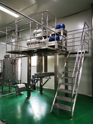 Linea di produzione fresca della purea e della pasta di mele Imballaggio asettico Ingresso 2t/h