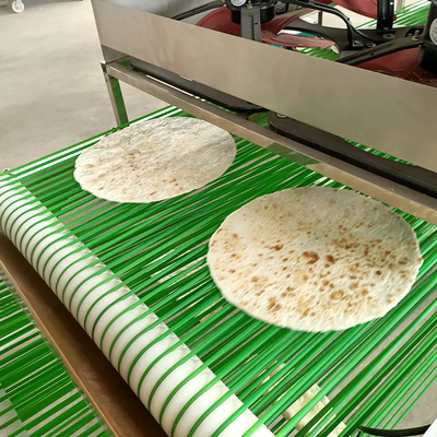 Piccola macchina per la produzione di tortillas con apparecchio di impilazione