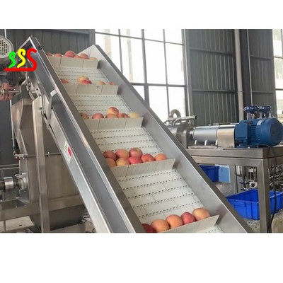 5000 kg/ora di apparecchiature di produzione del sistema di elaborazione della polpa di mele fresca 50Hz
