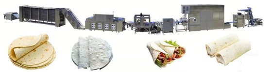 Nuova macchina automatica per fare il pane Roti Corn Tortilla Pita