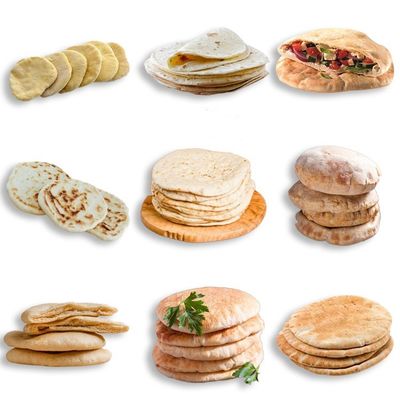 Macchina da tortilla commerciale d'argento modello 550 automatica di grado automatico per il tuo business alimentare