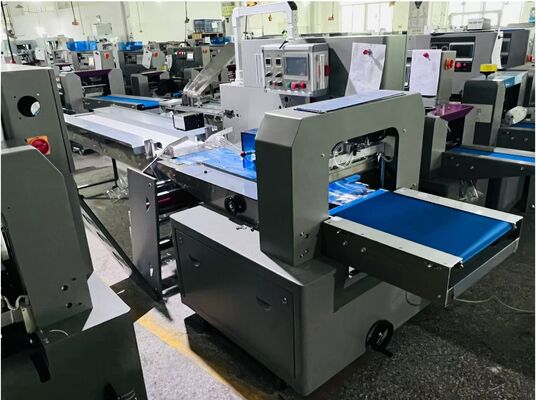 10 pezzi/sacchetto Macchina per l'imballaggio di tortillas per linea di produzione di tortillas