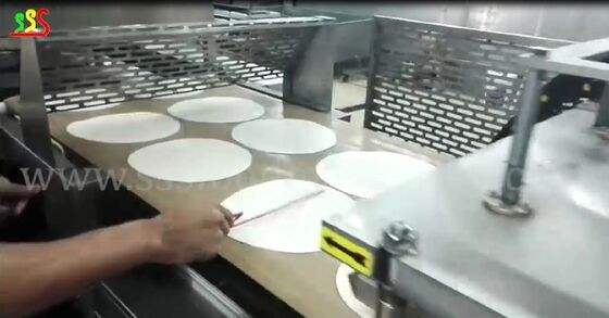 50hz Distribuitore di pasta rotolo che offre una gamma di pressione da 0,8 a 1mpa Macchina per operazioni di divisione e modellazione di pasta da forno