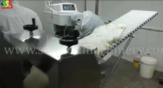 Test Macchinari Linea di Produzione Tortillas con Diametro Tortilla da 20cm a 45cm e Intervallo di Pressione da 0.8 a 1Mpa per Produzione Tortillas
