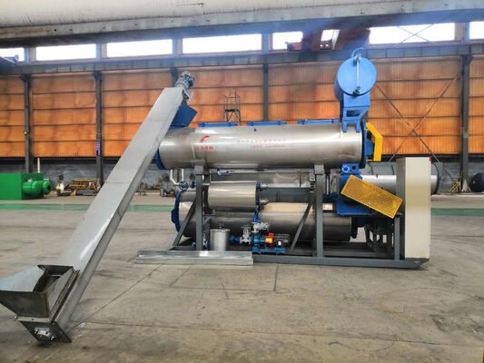 Tipicamente 50-200 KW impianto di farina per pesci per la trasformazione di pesci in farina per pesci con tenore di umidità di uscita inferiore al 10%