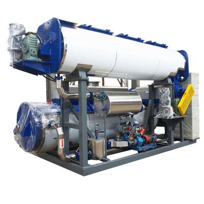 Servizio di installazione fornito per la linea di produzione di macchine per la produzione di farina di pesce basata su sottoprodotti di pesce, garantendo un funzionamento regolare e un'elevata capacità di produzione