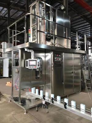 Macchina Riempitrice Assettica per Cartoni Verticale con Touch Screen PLC