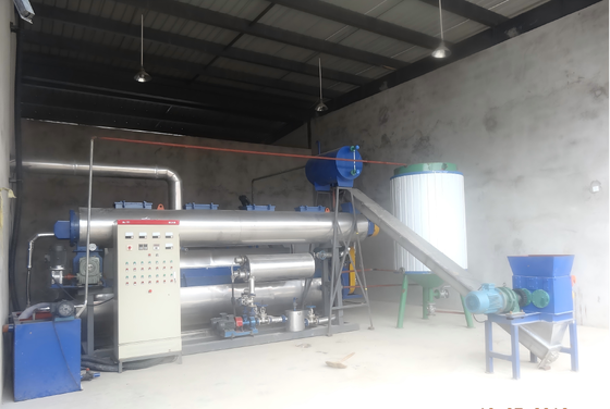 500 kg/ora Piccola macchina integrata per la produzione di polvere di pesce