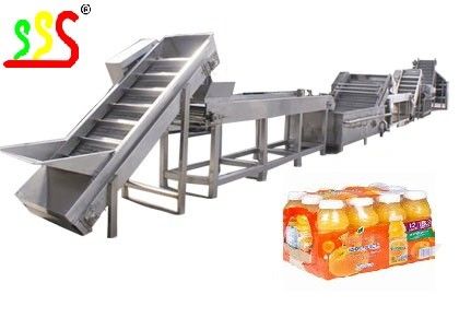 2t/H mango Juice Processing Machine 300 - imballaggio della bottiglia 500ml