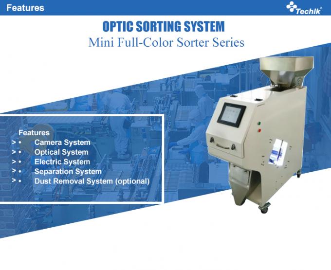 Mini macchina per la classificazione del colore del riso / dei chicchi di caffè / dei cereali per i mercati africani 1