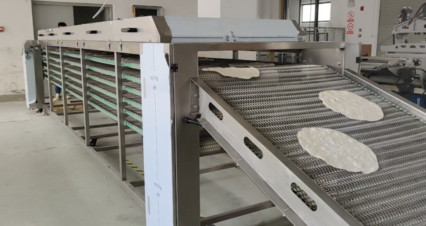 Macchina per la produzione di tortilla a bassa energia ad alta velocità 2000pcs/h 9