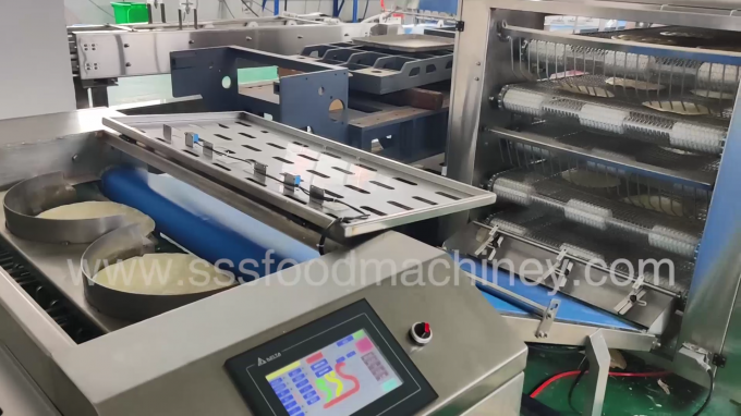 Macchina per la produzione di tortilla a bassa energia ad alta velocità 2000pcs/h 10