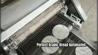 Linea di produzione di pane arabo